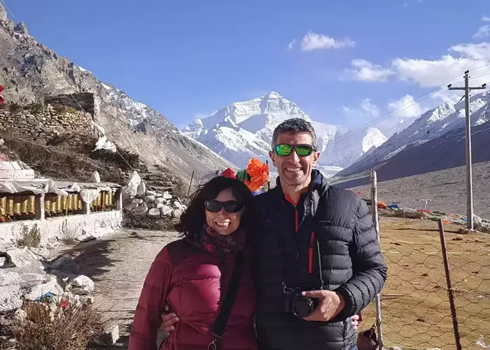 At Everest Base Camp