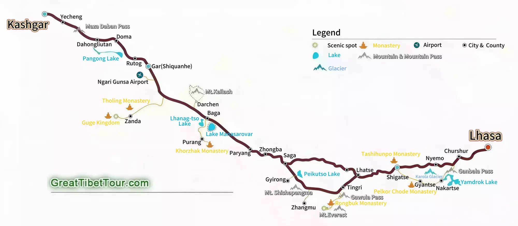 Route map