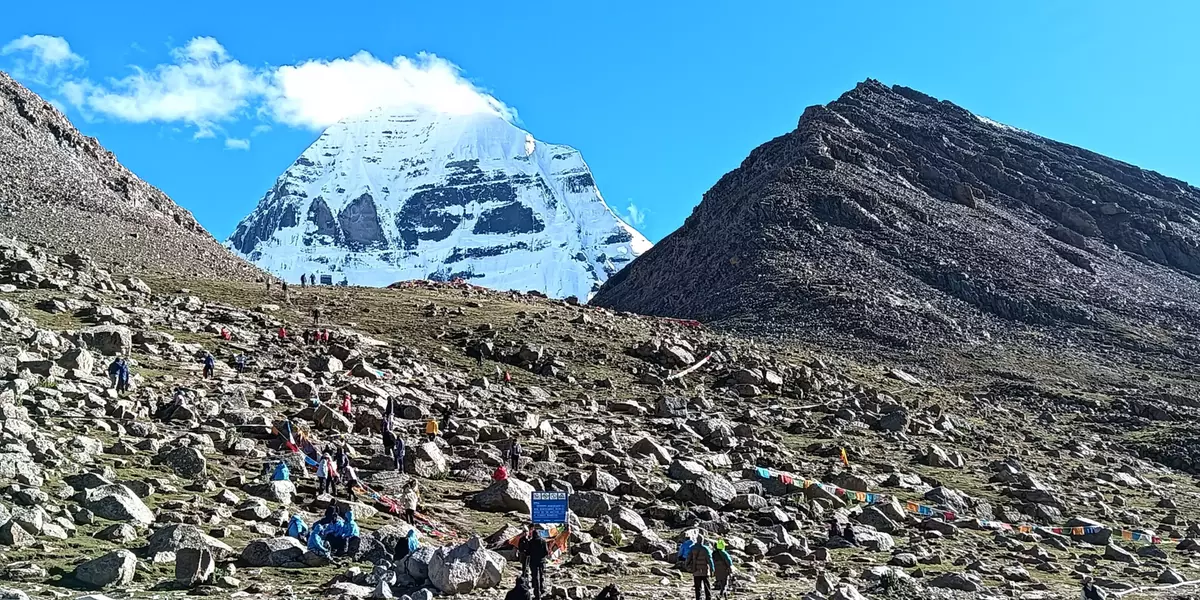 The north face of Mt.Kailash