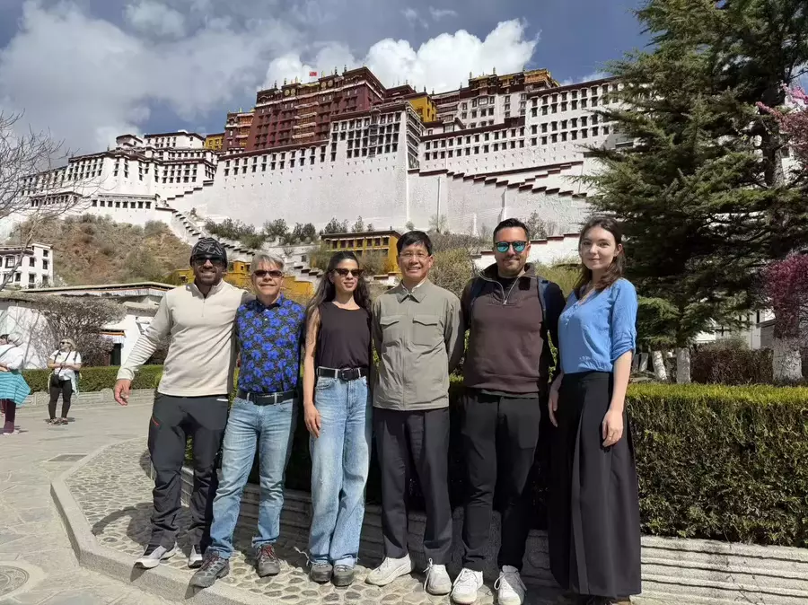 Entrance of Potala Palace