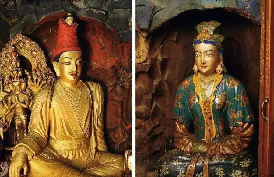 Songtsen Gampo and Wencheng