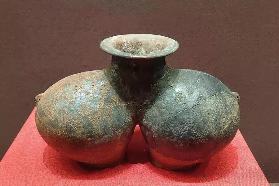 Double bodied pottery