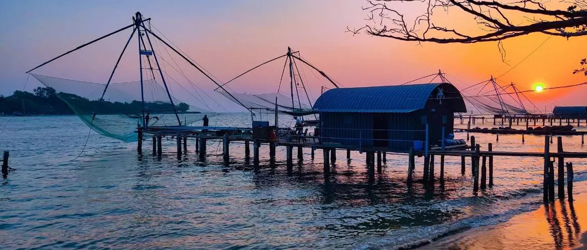 Chinese fishing nets